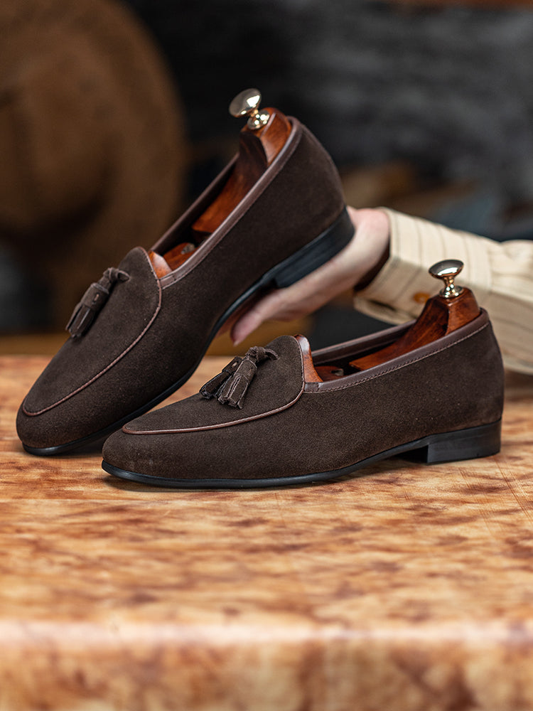 Handmade casual leather shoes
