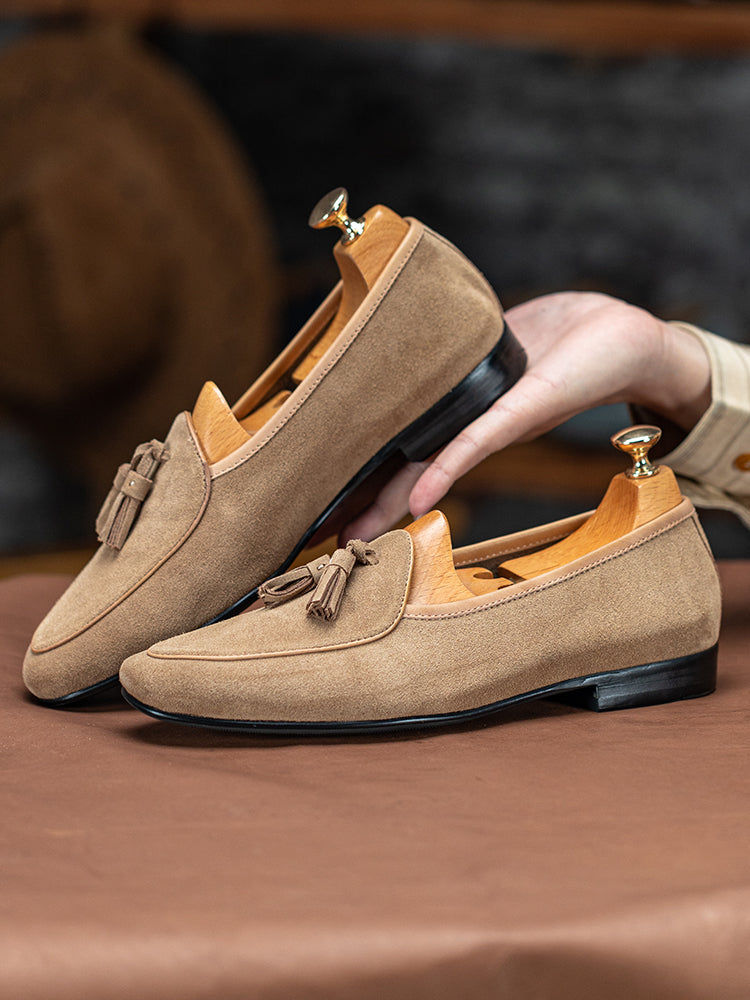 Handmade casual leather shoes