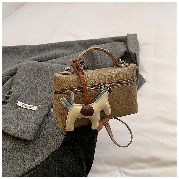 New Hand-Carrying Bag Women's Simple Fashion Small Square Bag All-Match Messenger Bag