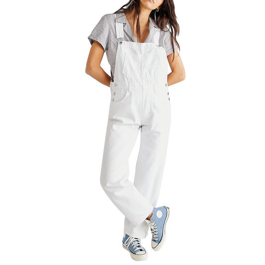 Casual Loose Denim Overalls for Women