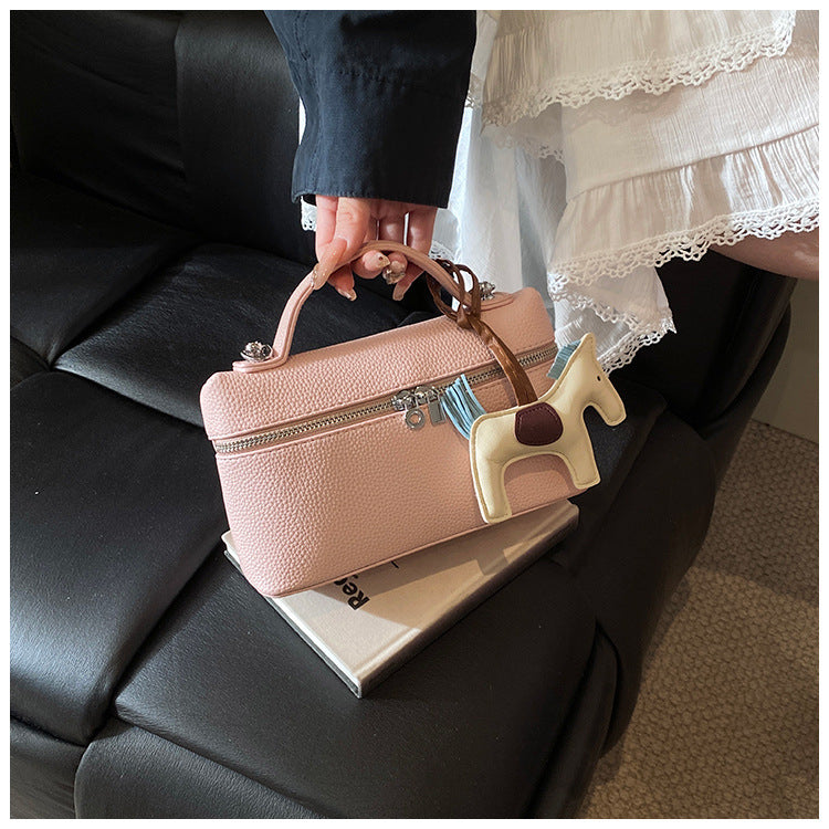 New Hand-Carrying Bag Women's Simple Fashion Small Square Bag All-Match Messenger Bag