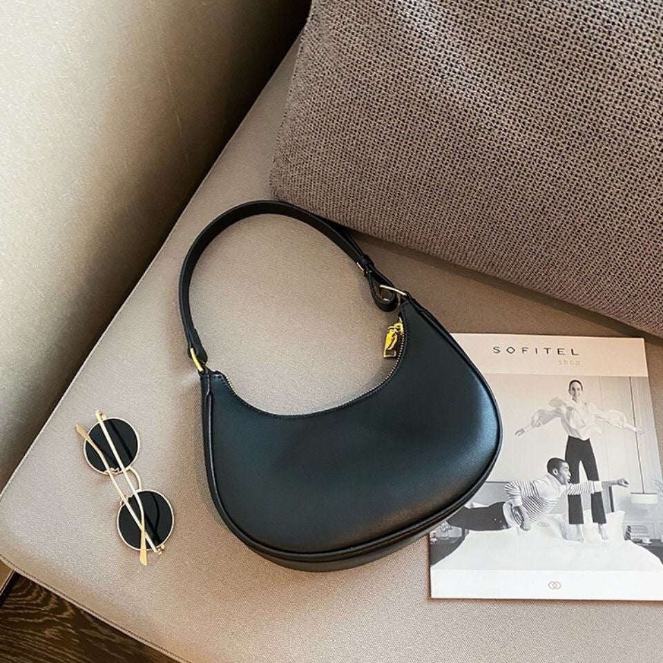Underarm Bag One-Shoulder Portable Design French Stick Bag New Crescent Women's Bag Shape